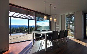 Dining Room with View